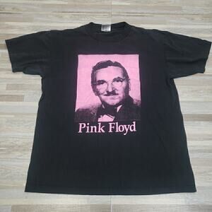 Pink Floyd Floyd The Barber Vintage T-Shirt Size L - Made in USA By Oneita -90's
